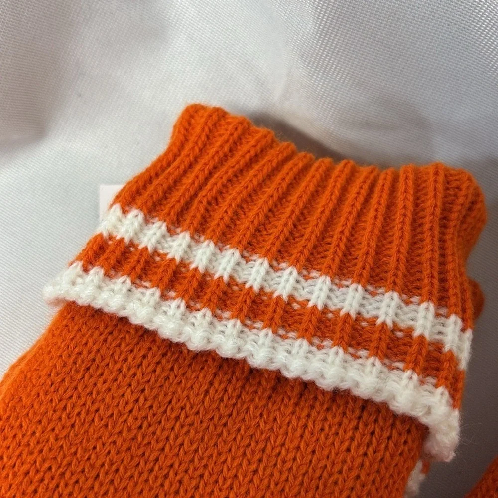 Gertex Knit thick lined Mittens Soft Warm Stretchy One Size Fits Most gloves